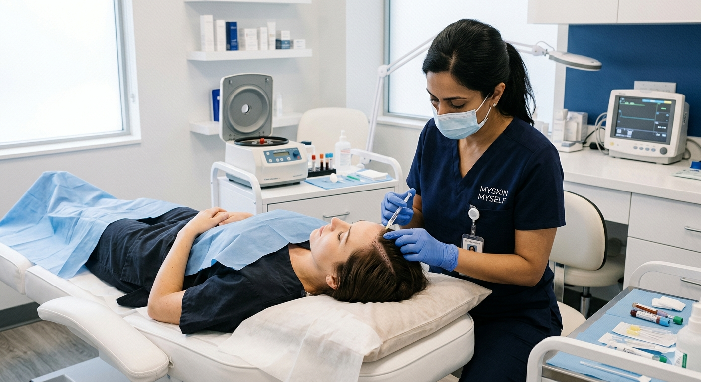 PRP Hair Treatment in Gachibowli, Hyderabad - Myskin Myself