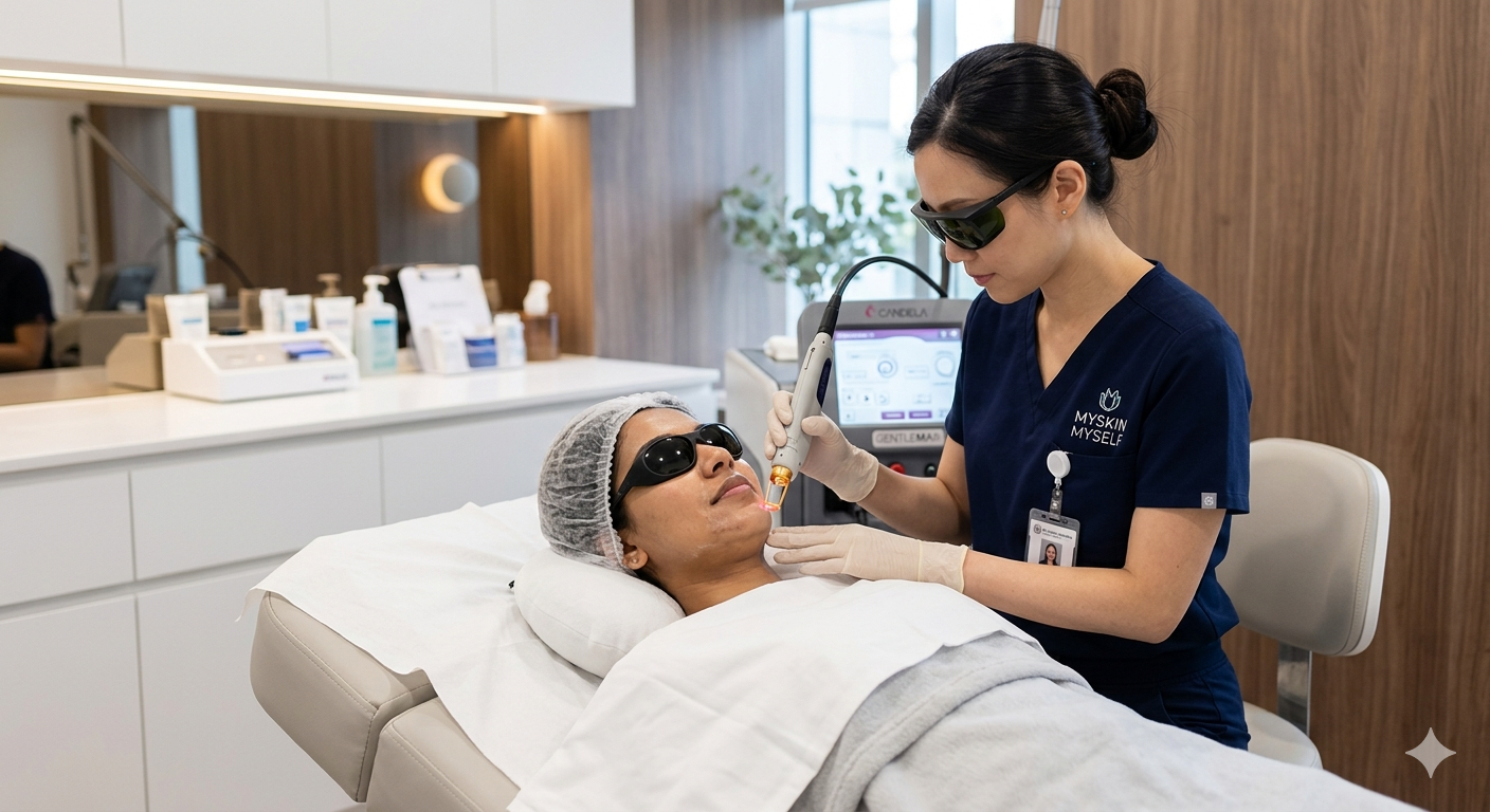 Facial Hair Removal in Gachibowli, Hyderabad - Myskin Myself