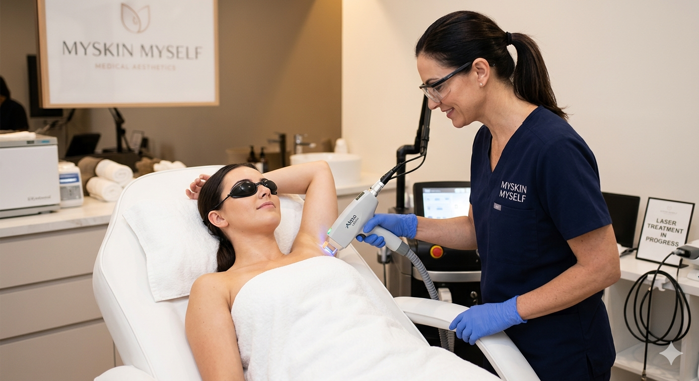 Underarm Hair Removal in Gachibowli, Hyderabad - Myskin Myself